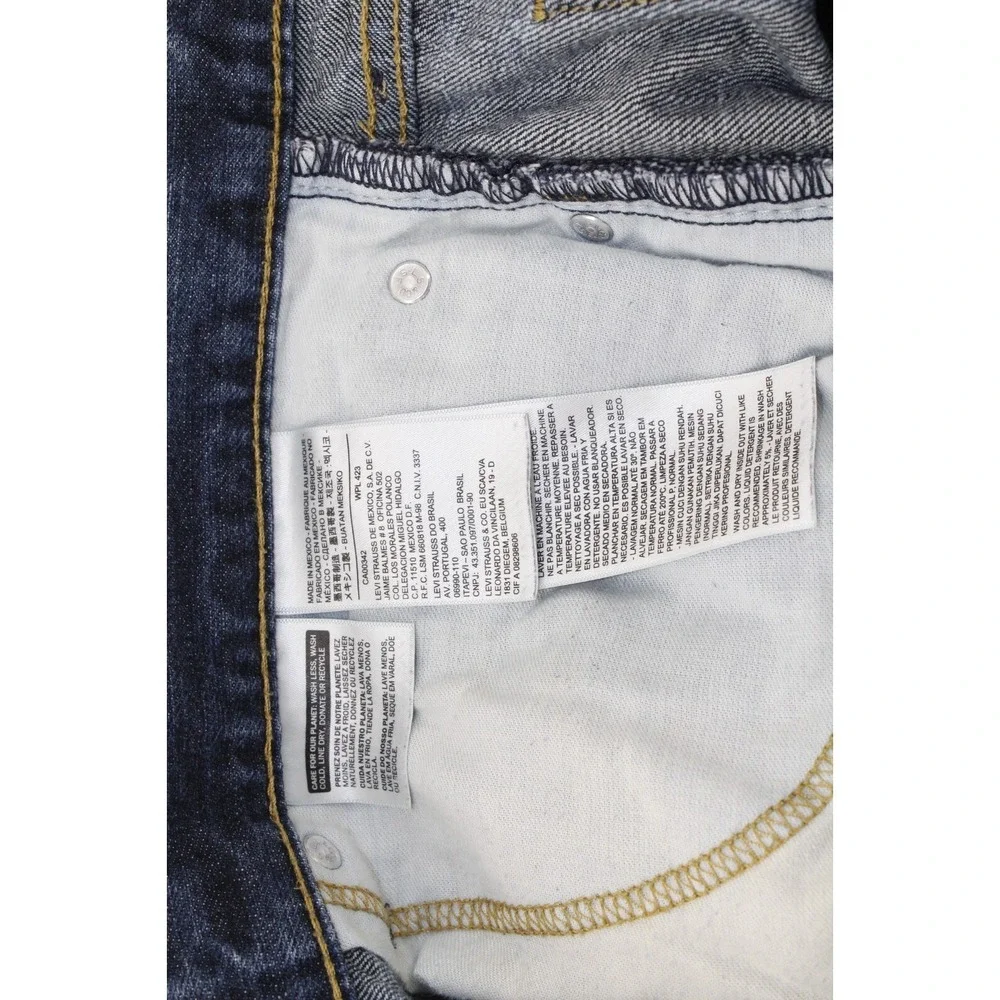 Levi's 559 Jeans Mens 38x32 Blue‎ Medium Wash Straight Leg Relaxed Fit